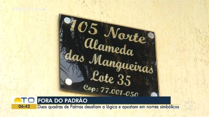 Conheça quadras de Palmas que tem ruas com nomes diferentes