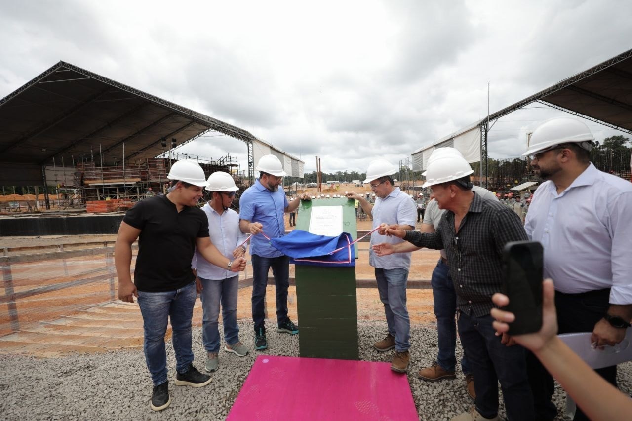 Obras de construção do Complexo Azulão 950 vai gerar cerca de 5 mil empregos diretos no AM