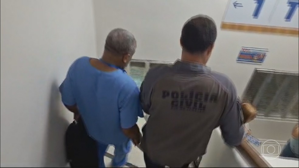 Infectados por HIV: JN tem acesso, com exclusividade, a depoimento de técnico responsável por testes de amostras da central de transplantes — Foto: Jornal Nacional/ Reprodução