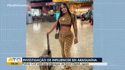 Influenciadora com mais de 1,5 milhão de seguidores é presa em operação policial