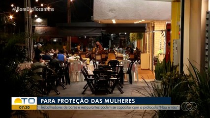 Trabalhadores de bares e restaurantes serão capacitados com o protocolo 