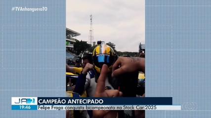 Felipe Fraga conquista bicampeonato na Stock Car 2025