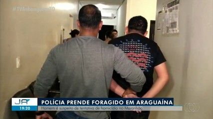 Homem foragido da justiça por homicídio no Maranhão é preso em Araguaína