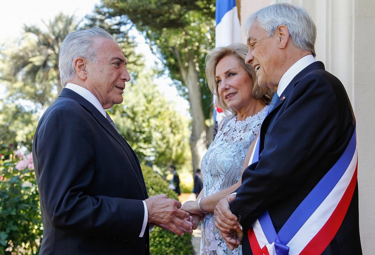 Temer recibirá al presidente chileno Sebastián Piñera | este viernes  política