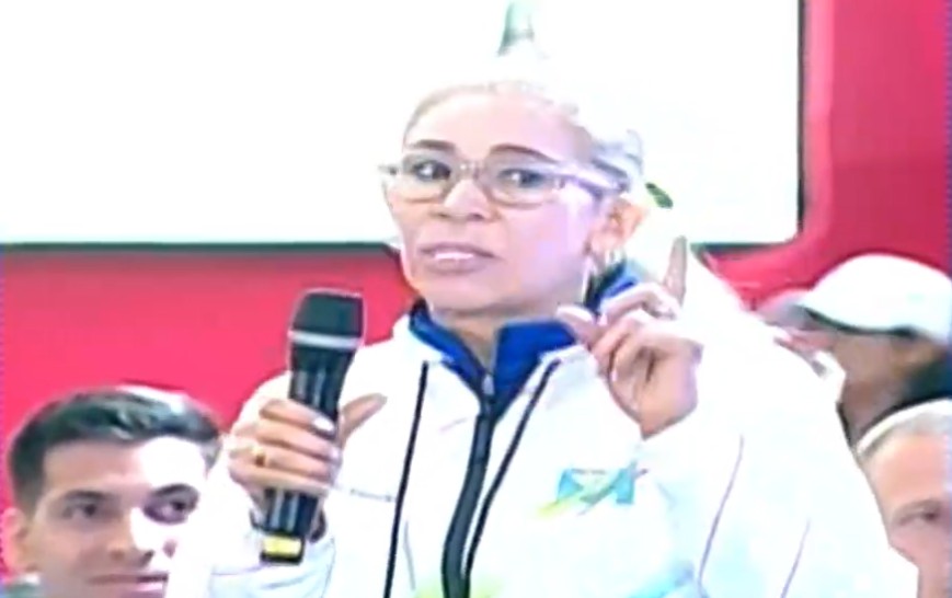 Dentadura de mulher de Maduro escapa durante discurso e assunto vira meme; VÍDEO
