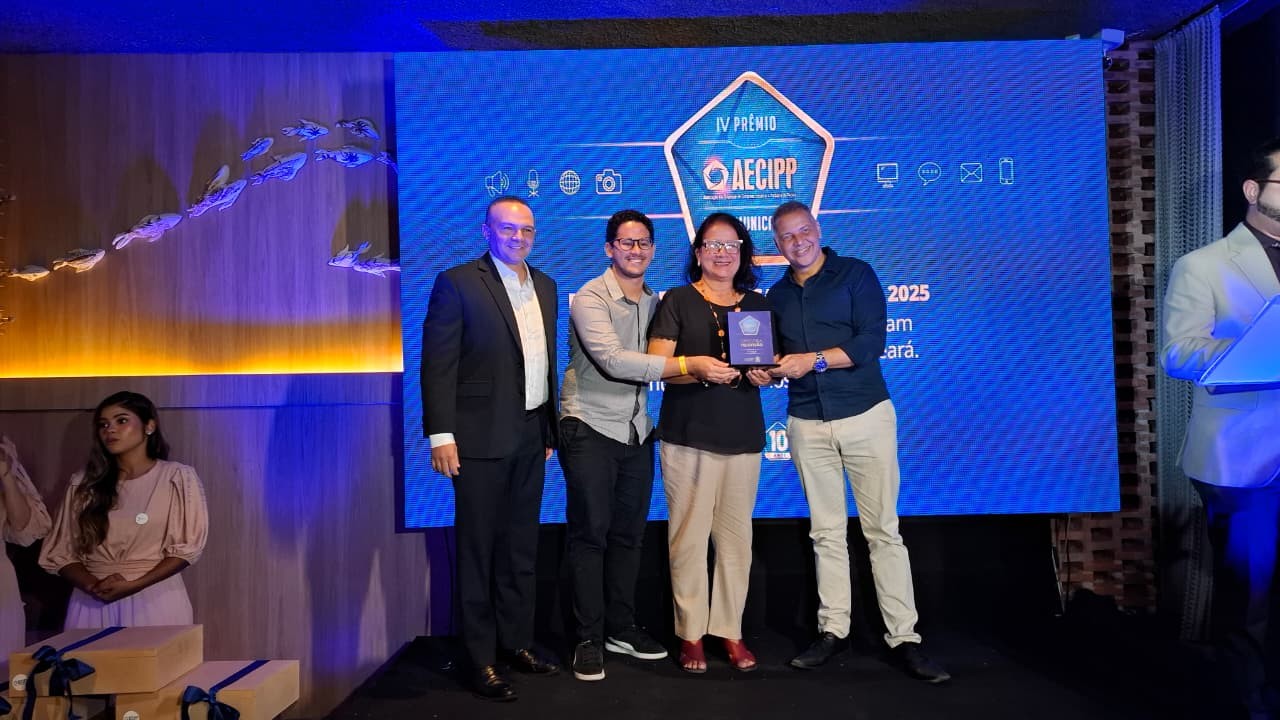 TV Verdes Mares conquista 1º lugar no Prêmio de Comunicação Aecipp, no Ceará