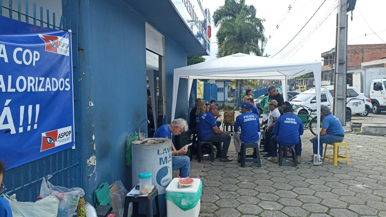 Servidores da Polícia Científica do Pará entram em greve e pedem por regularização da categoria