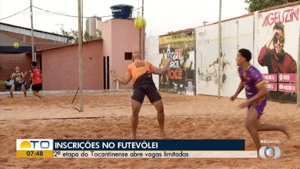 Campeonato Tocantinense de Futevôlei abre inscrições para a 2ª etapa