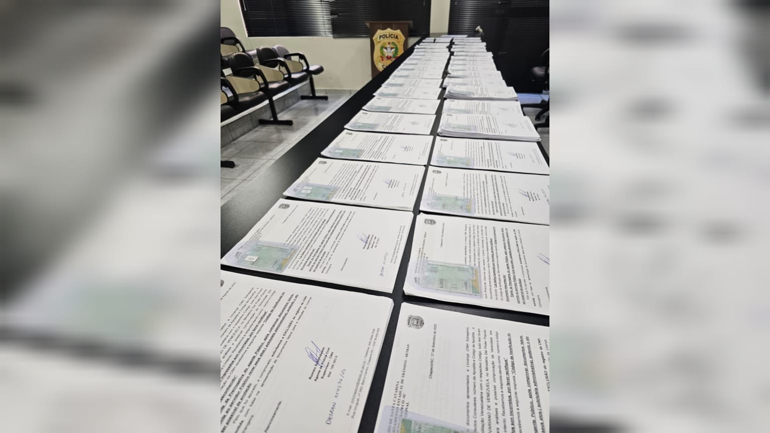 Polícia investiga mais de 120 fraudes na emissão de CNHs para estrangeiros no Oeste de SC