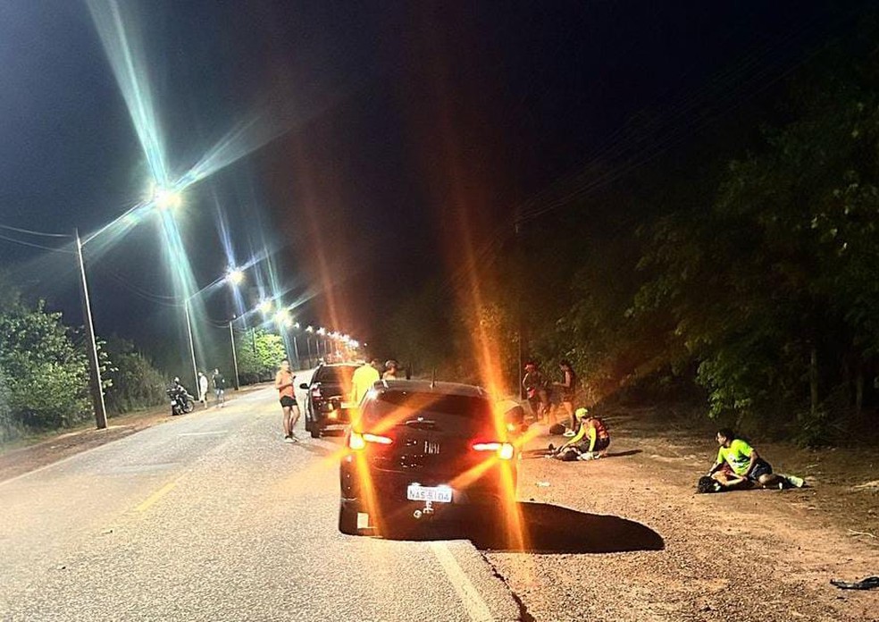 Vítimas foram atropeladas por motorista embriagada — Foto: Arquivo pessoal