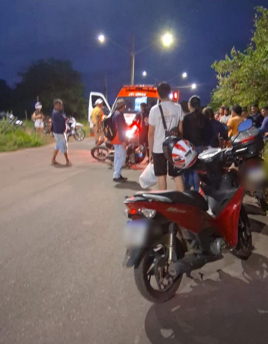Jovem morre a caminho do trabalho após colisão entre moto e picape em Boa Vista