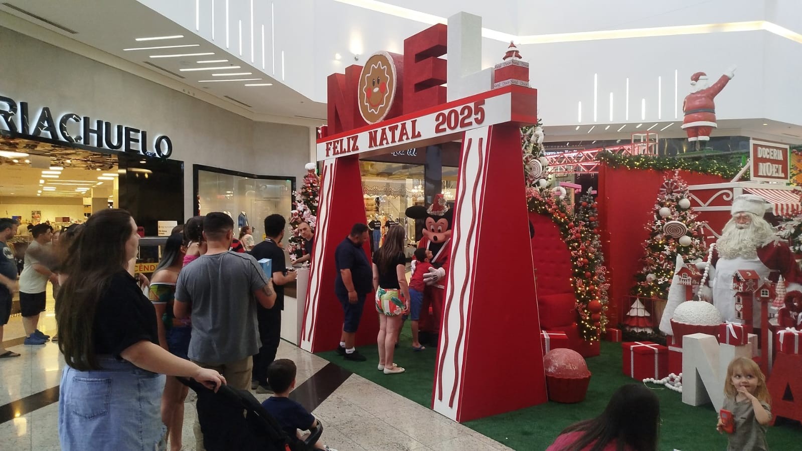 Campanha de Natal do Lages Shopping movimenta comércio na Serra catarinense