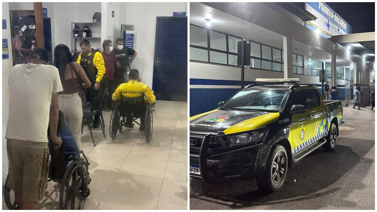 Condutor é conduzido à delegacia após agressão a agente do Detran durante fiscalização em Santarém