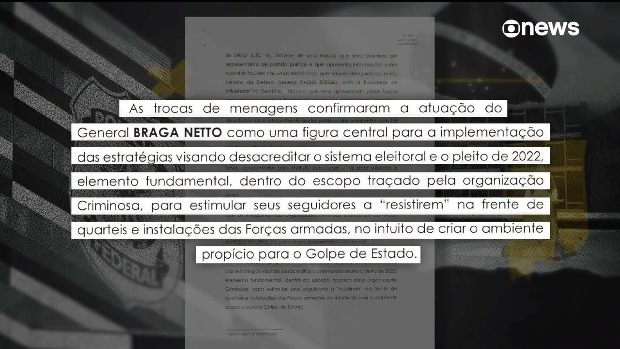Alexandre de Moraes nega pedido da defesa e mantém prisão preventiva de general Braga Netto