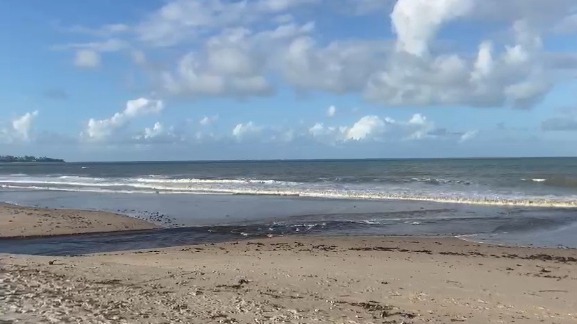 Ministério Público da Paraíba abre inquérito para investigar manchas no mar no Litoral da Paraíba