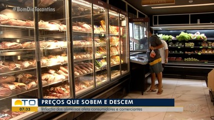Inflação dos alimentos afeta consumidores e comerciantes