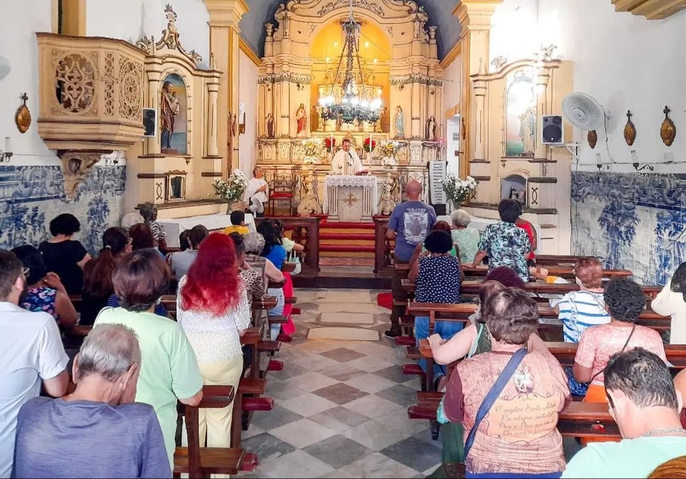 Igreja de Santo Antônio da Mouraria, em Salvador — Foto: Redes sociais