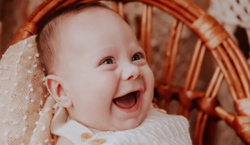 Matteo tem 9 meses e foi diagnosticado com AME — Foto: Redes Sociais/Divulgação