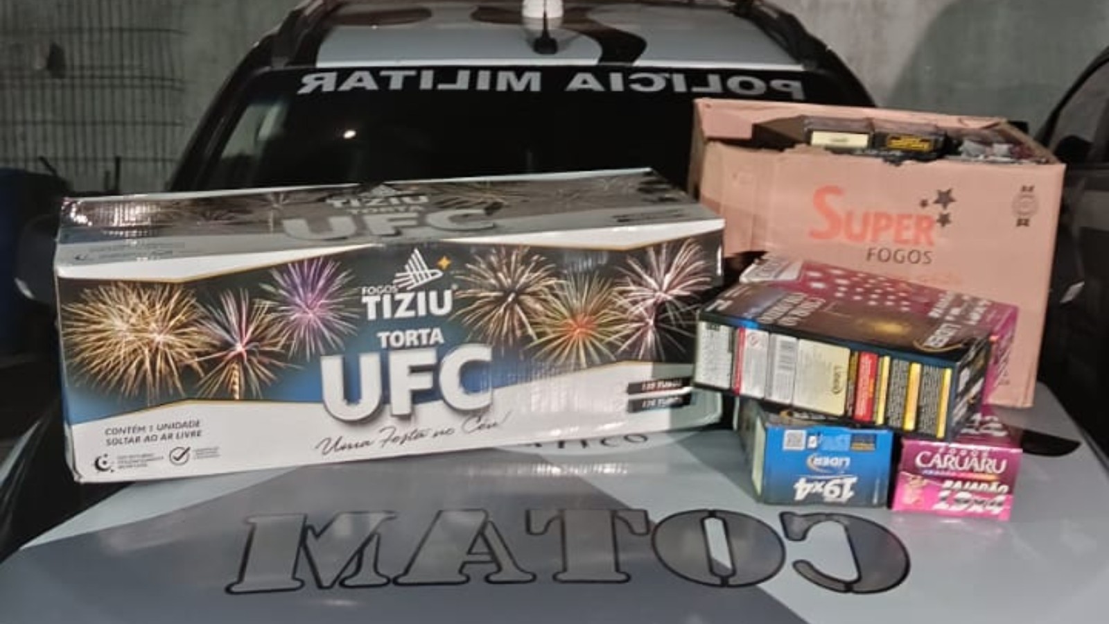 Torcedor do Colo-Colo é preso em hotel por furtar caixa de fogos de artifício em loja de Fortaleza; vídeo