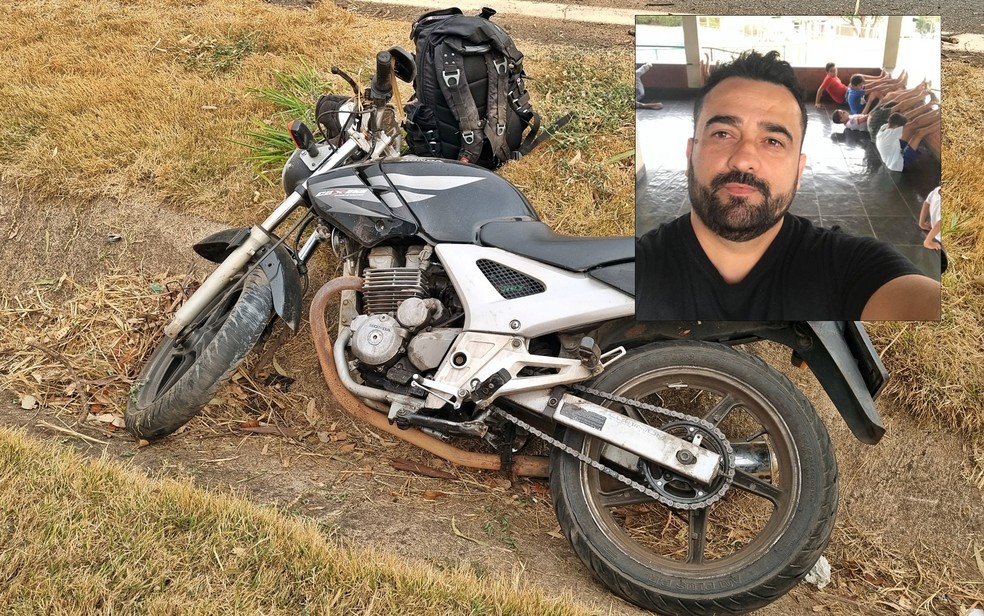 Professor de karatê morre em acidente de motocicleta na MG-050, em Passos, MG — Foto: Hélder Almeida / Redes Sociais
