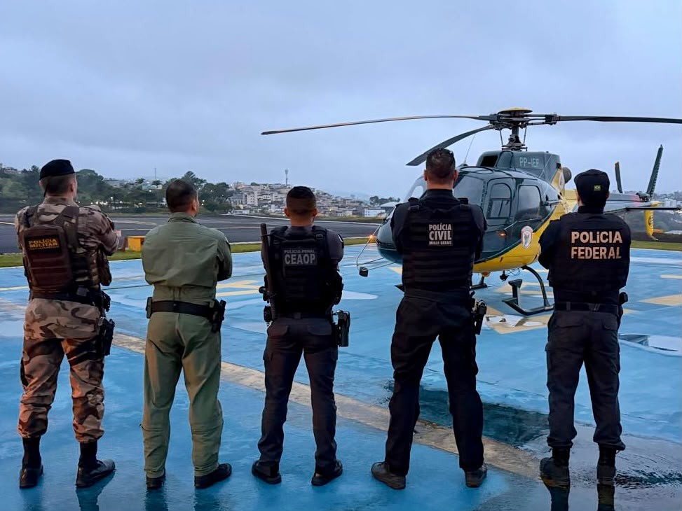 Operação nacional de combate ao crime organizado prende oito pessoas em Juiz de Fora