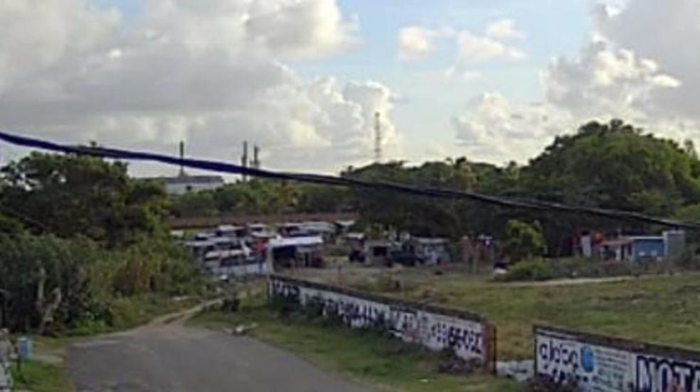 Local onde Energisa registrou furto de energia em Aracaju — Foto: Redes Sociais