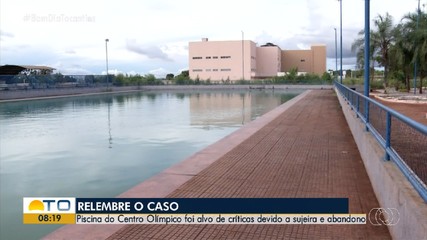 Piscina olímpica de Porto Nacional é liberada para uso; saiba como ter acesso