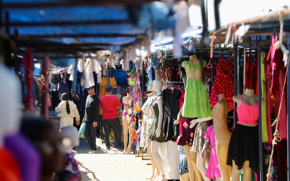 Feira da lua em Goiânia — Foto: Diomício Gomes