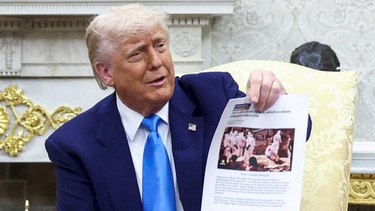 Trump exibiu imagem do Congo para fazer acusações falsas de 'genocídio branco' na África do Sul