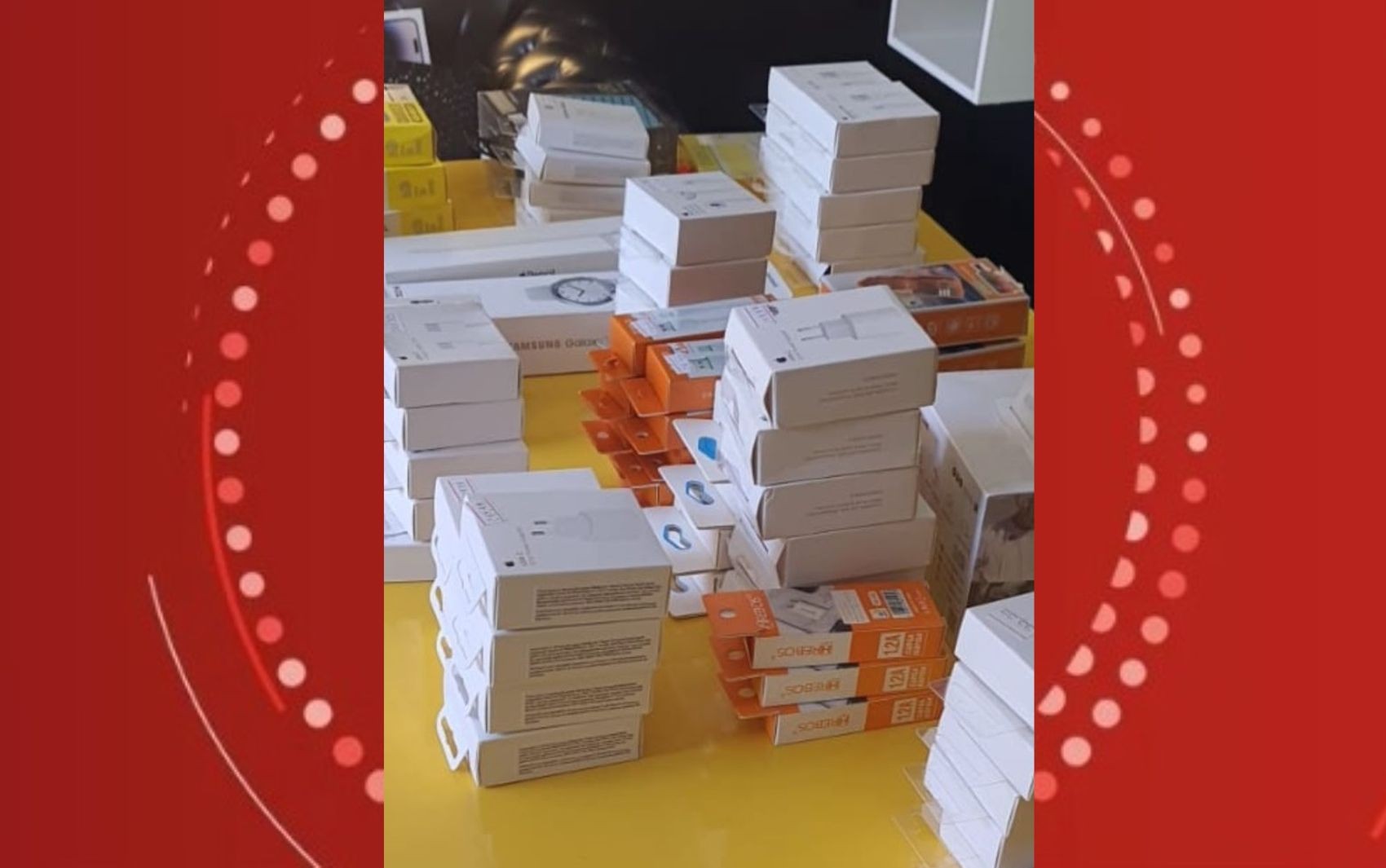 Mais de mil aparelhos eletrônicos são apreendidos durante operação em Salvador e Ituberá