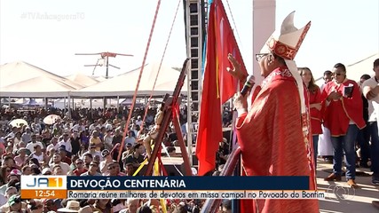 Romaria reúne milhares de devotos em missa campal no Povoado do Bonfim
