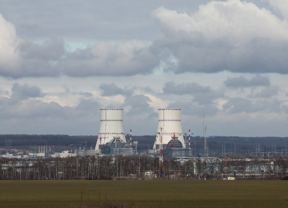 A Usina Nuclear de Kursk, no oeste da Rússia — Foto: Shamil Zhumatov/Reuters