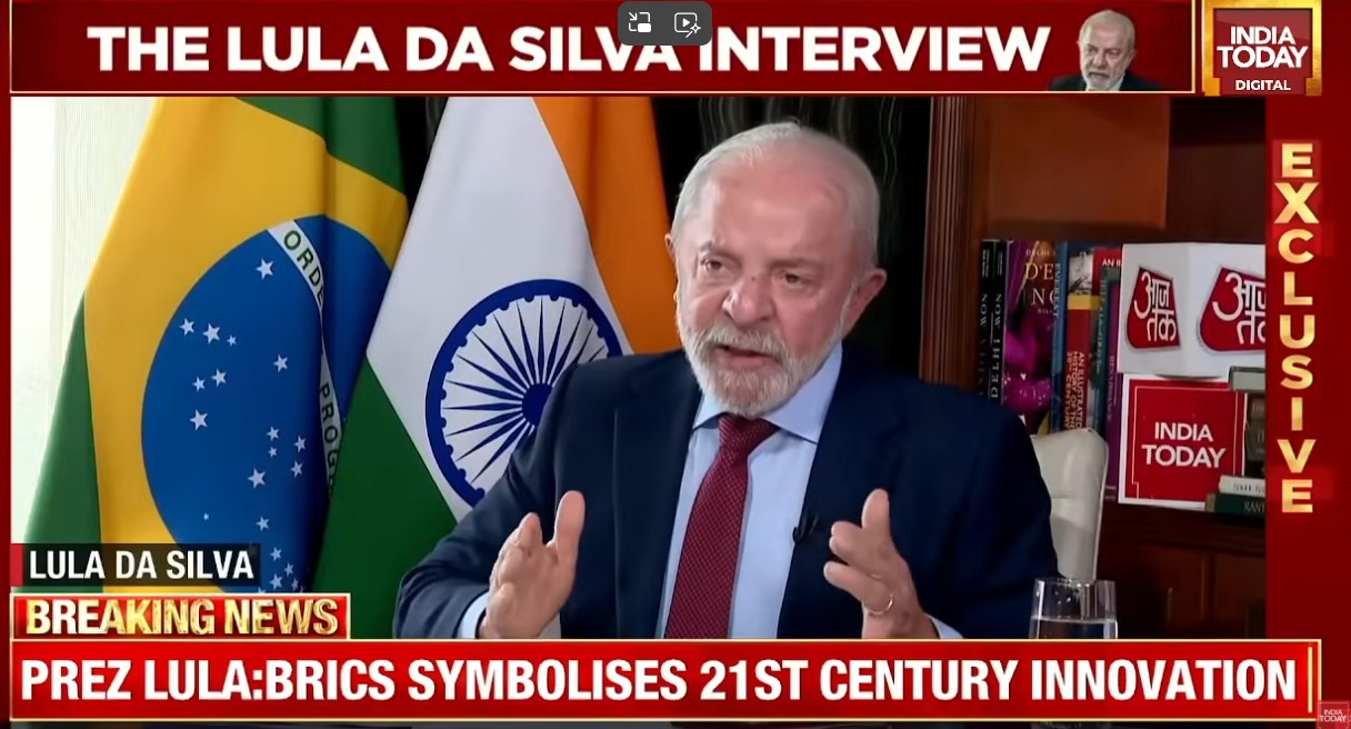 Lula diz que dólar não precisa ser moeda usada entre países do Brics e defende uso de moedas locais
