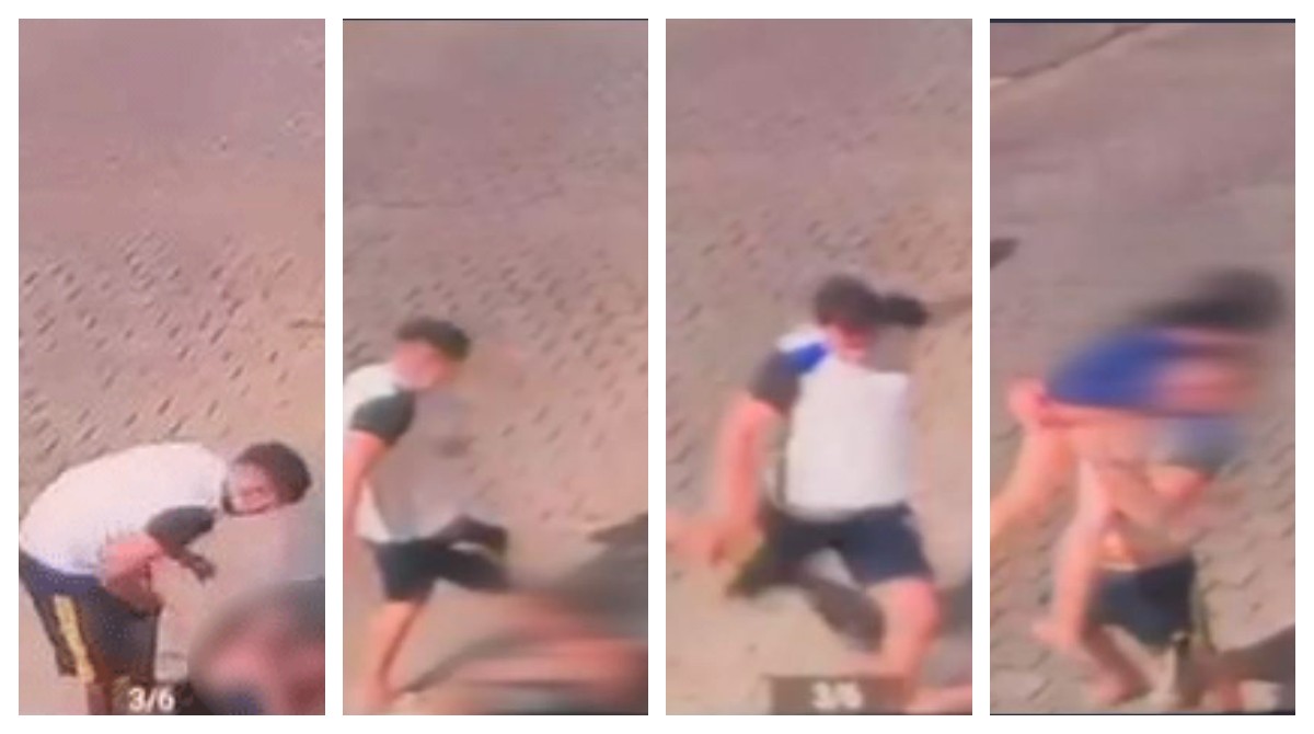 VÍDEO: Adolescente grávida de 7 meses é agredida por namorado com socos e chutes no rosto após festa de aniversário em SP