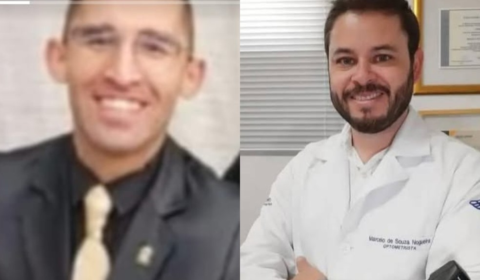 Marcelo de Souza Nogueira e Paulo Correia Leite Junior foram mortos a tiros Itapetininga (SP) — Foto: Reprodução/Redes sociais