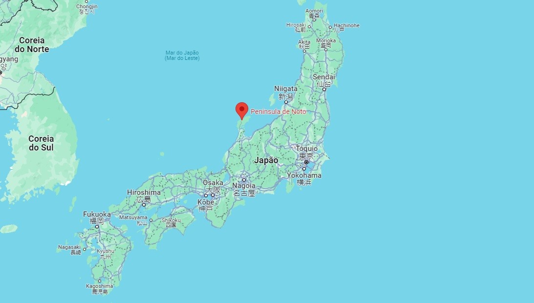 Tremor de magnitude 5,9 atinge centro do Japão