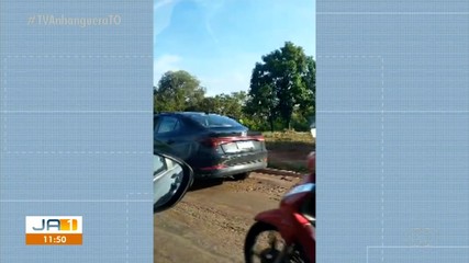Acidente deixa trânsito congestionado na região sul de Palmas