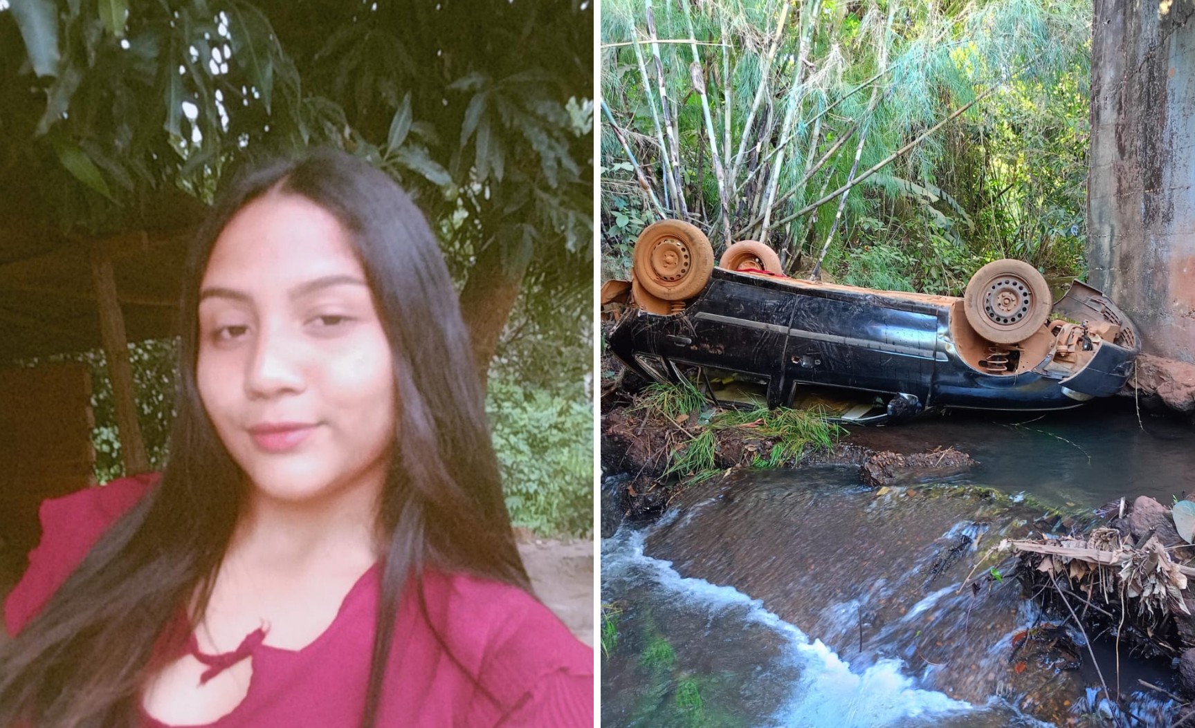 Corpo de adolescente que morreu após carro cair de ponte é enterrado