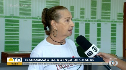 Especialista explica como se dá a transmissão da doença de chagas e como tratar