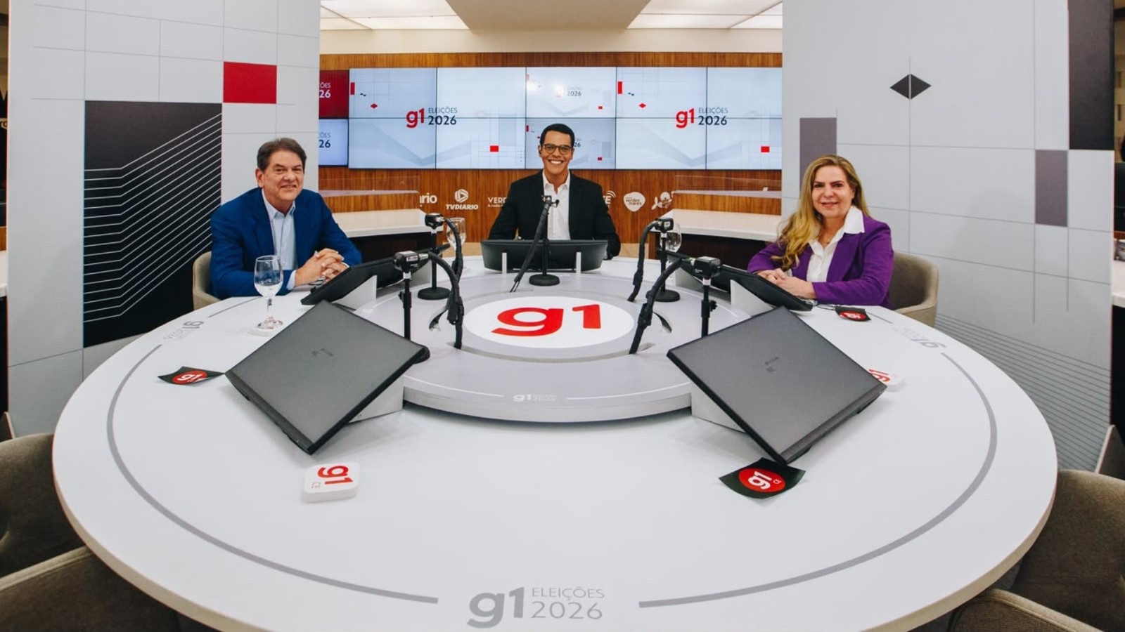 Debate no g1: candidatos ao Senado no CE discutem datas centers, emendas parlamentares, combate às facções e violência contra a mulher