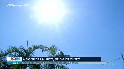 Calor de dia e frio de noite pode causar impactos na saúde; saiba mais
