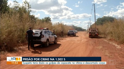 Suspeito de matar homem com golpes de capacete é preso