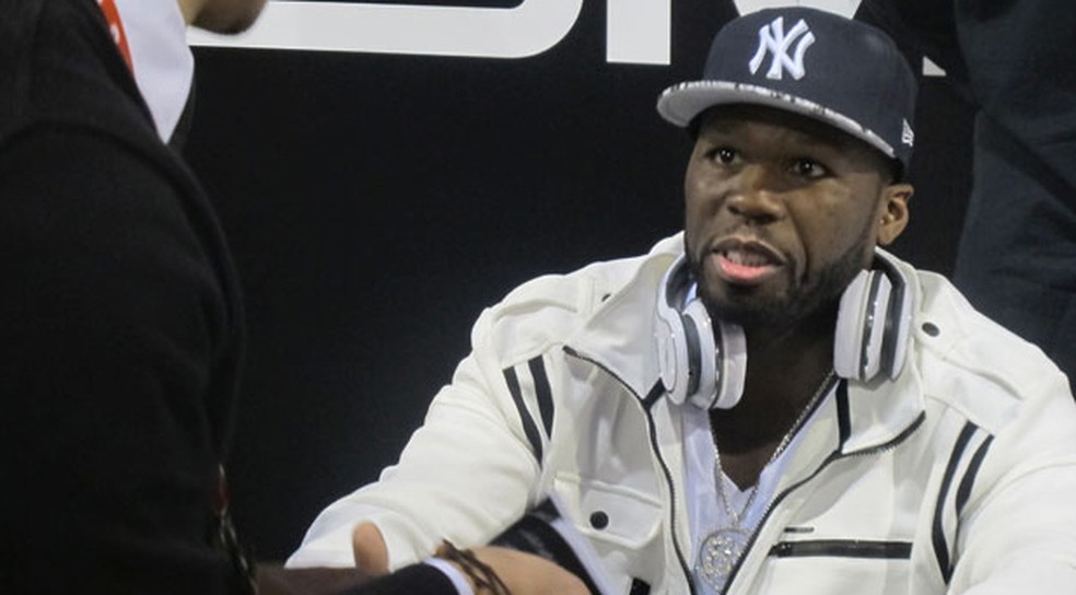 O rapper 50 Cent  — Foto: Gustavo Petró/G1