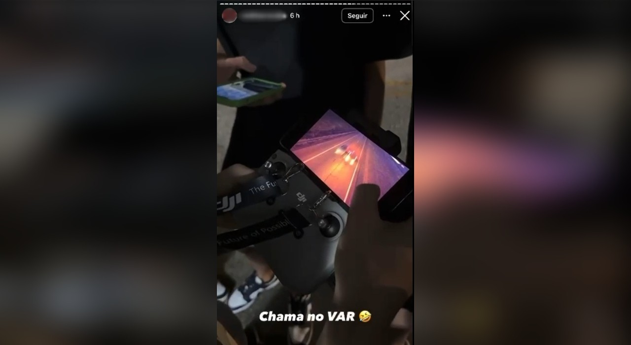 Vídeos mostram jovens fazendo racha com carros de luxo em rodovias e avenidas de Sorocaba