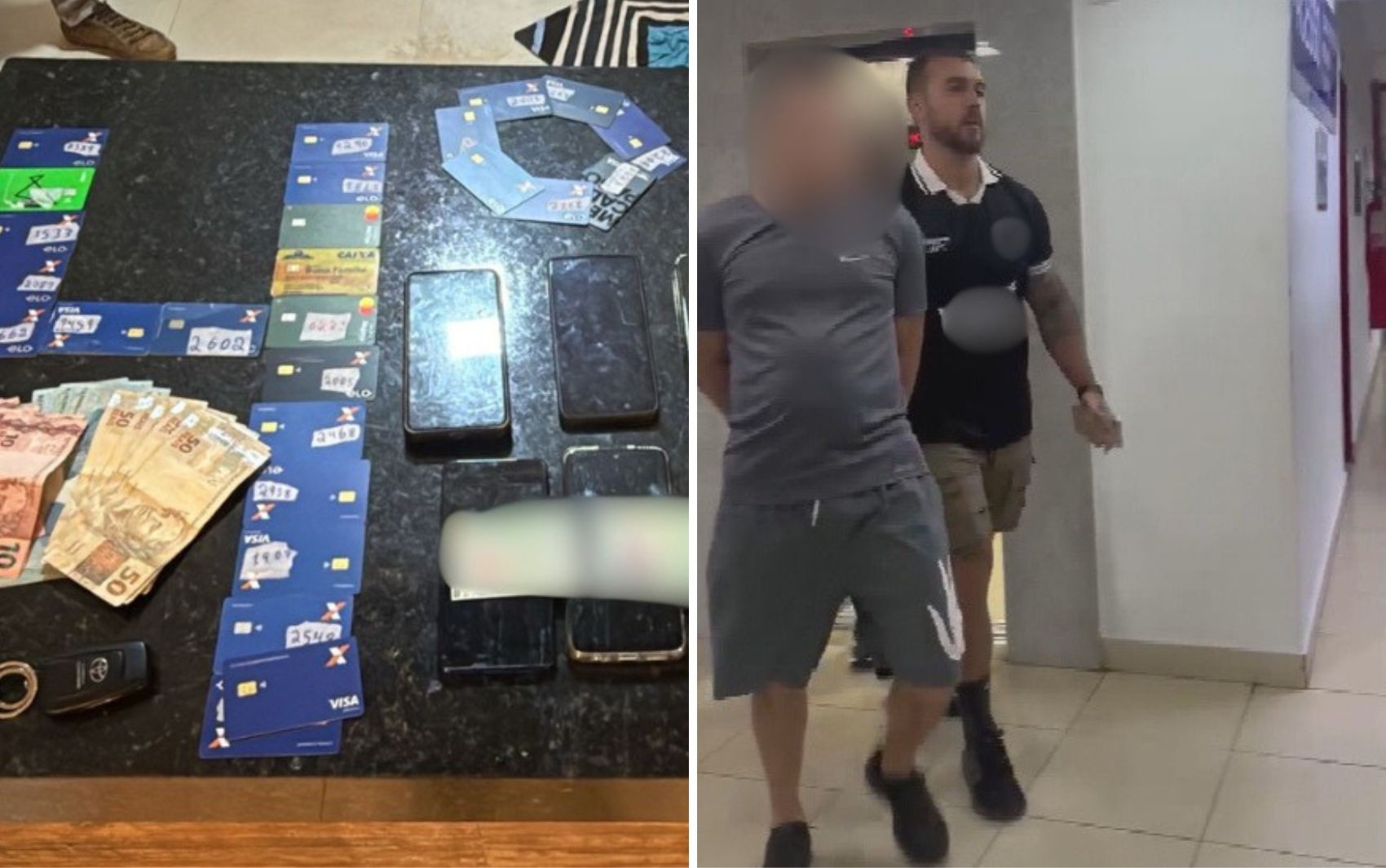 Foragido da Justiça é preso enquanto treinava em academia de alto padrão, diz polícia