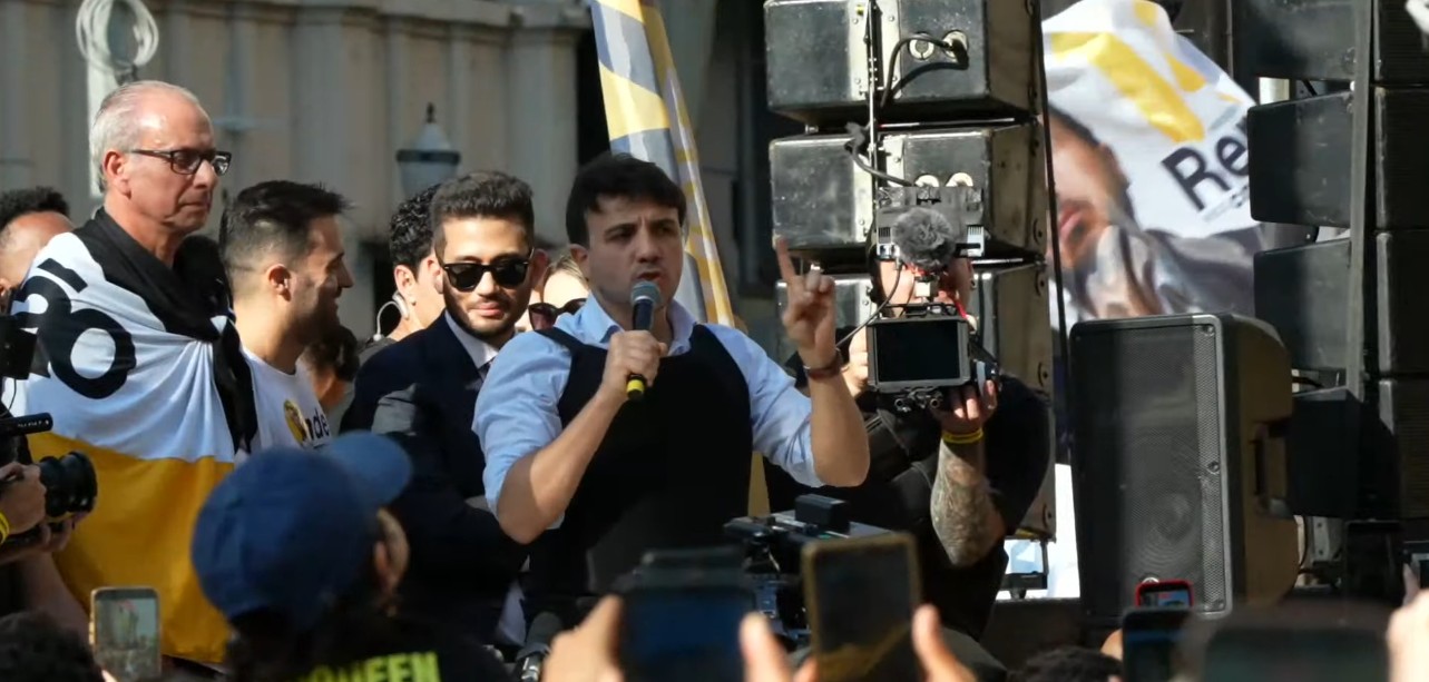 Renan Santos inicia campanha à Presidência em São Paulo