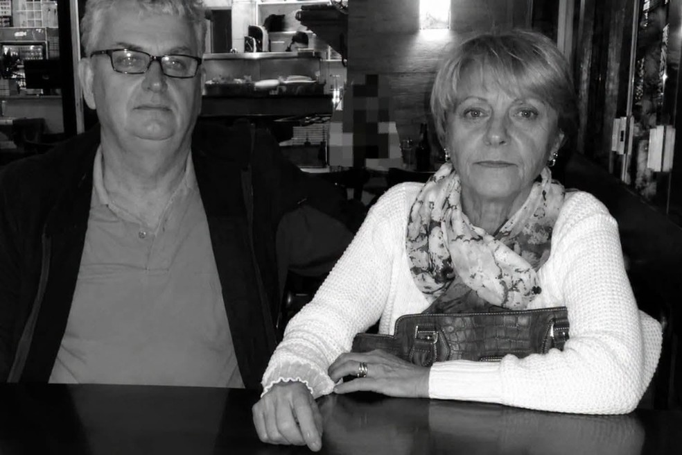 Itainá Tadeu Scorsin, de 71 anos, e Walkiria Sass Scorsin, de 73 anos. — Foto: Redes sociais