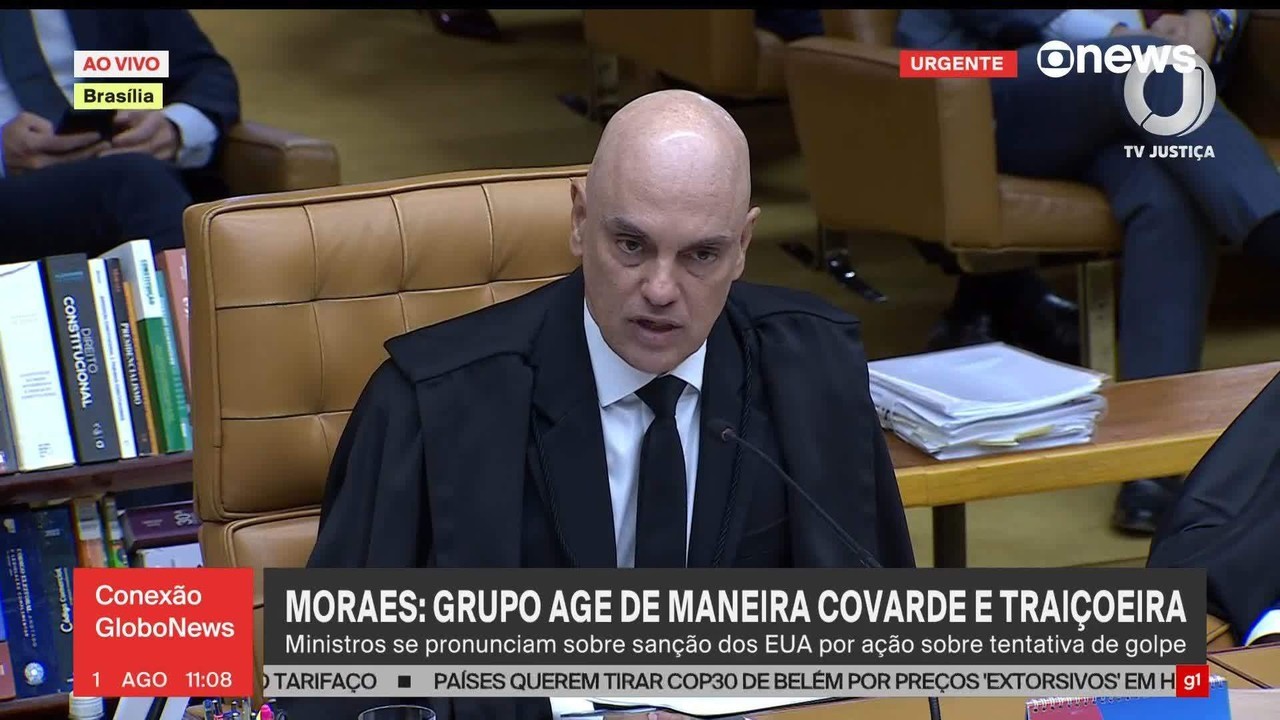 Moraes diz que tentativas golpistas continuam e fala em coação: 'Ameaças covardes e infrutíferas'