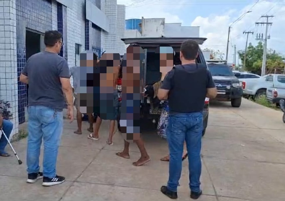 Oito pessoas são presas após sequestrar jovem em Timon; vítima seria torturada — Foto: Divulgação/Polícia Civil do Maranhão