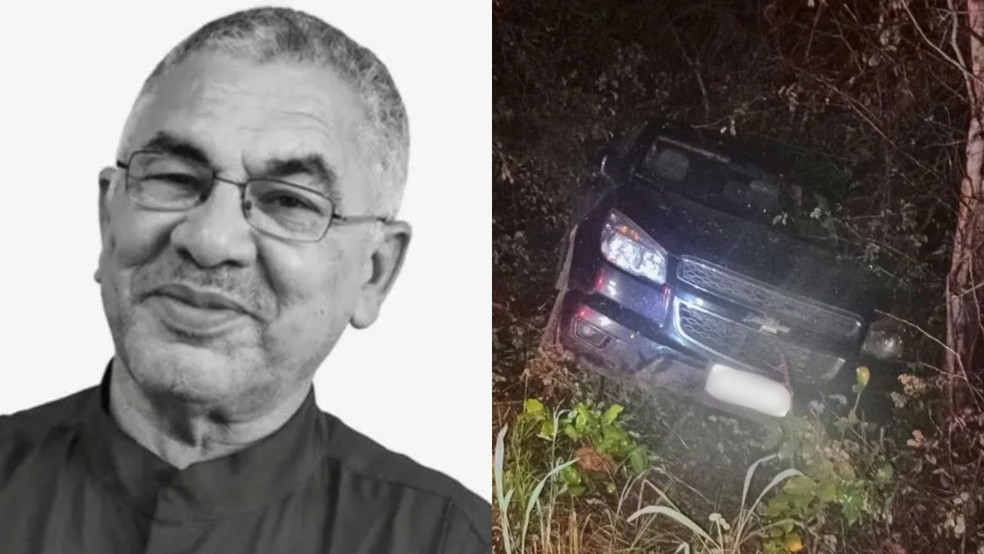 Médico morre após sofrer mal súbito e perder controle de carro na BR-343 no PI — Foto: Reprodução